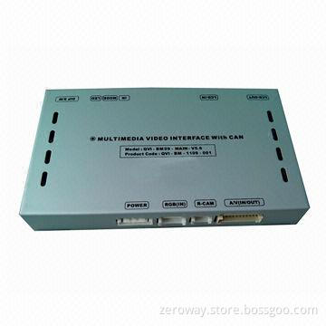 Car audio and video interface for BMW 1/3/5/7/X1/X3/X5/X6/X7